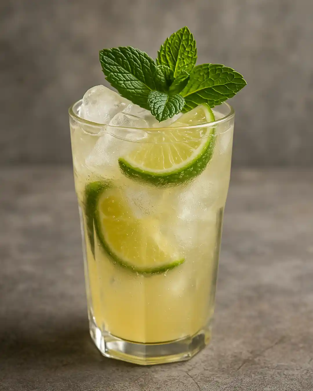 Almdudler als Longdrink Almojito