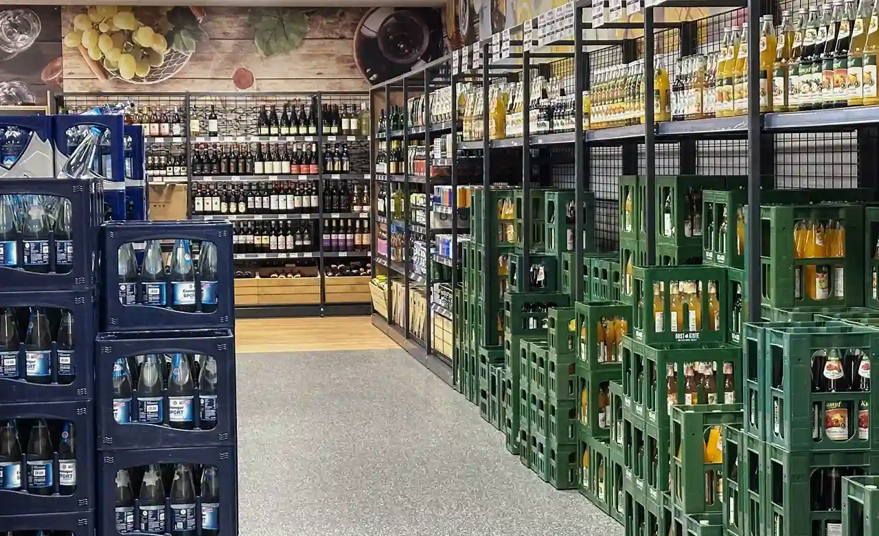 getränke könig getränkefachmarkt wemding innenansicht